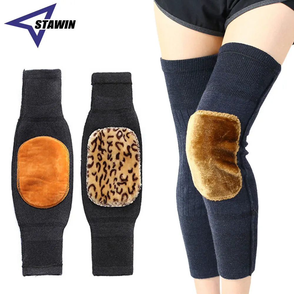 ULTRA SOFT HEATED  WOOL KNEE WARMER - ALL DAY PAIN RELIEF & COMFORT