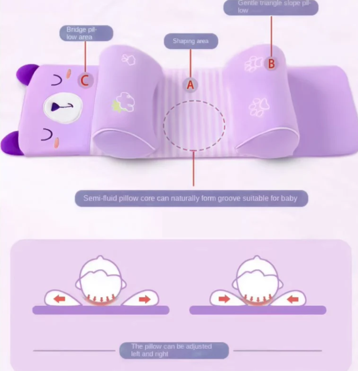 Baby Shaping Head Support Pillow - Esaara Pk