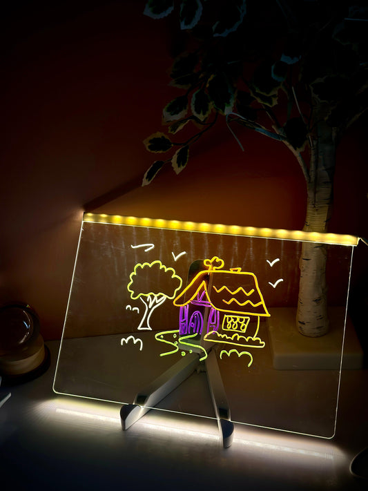 LED Glow Drawing Board for Kids! - Esaara Pk
